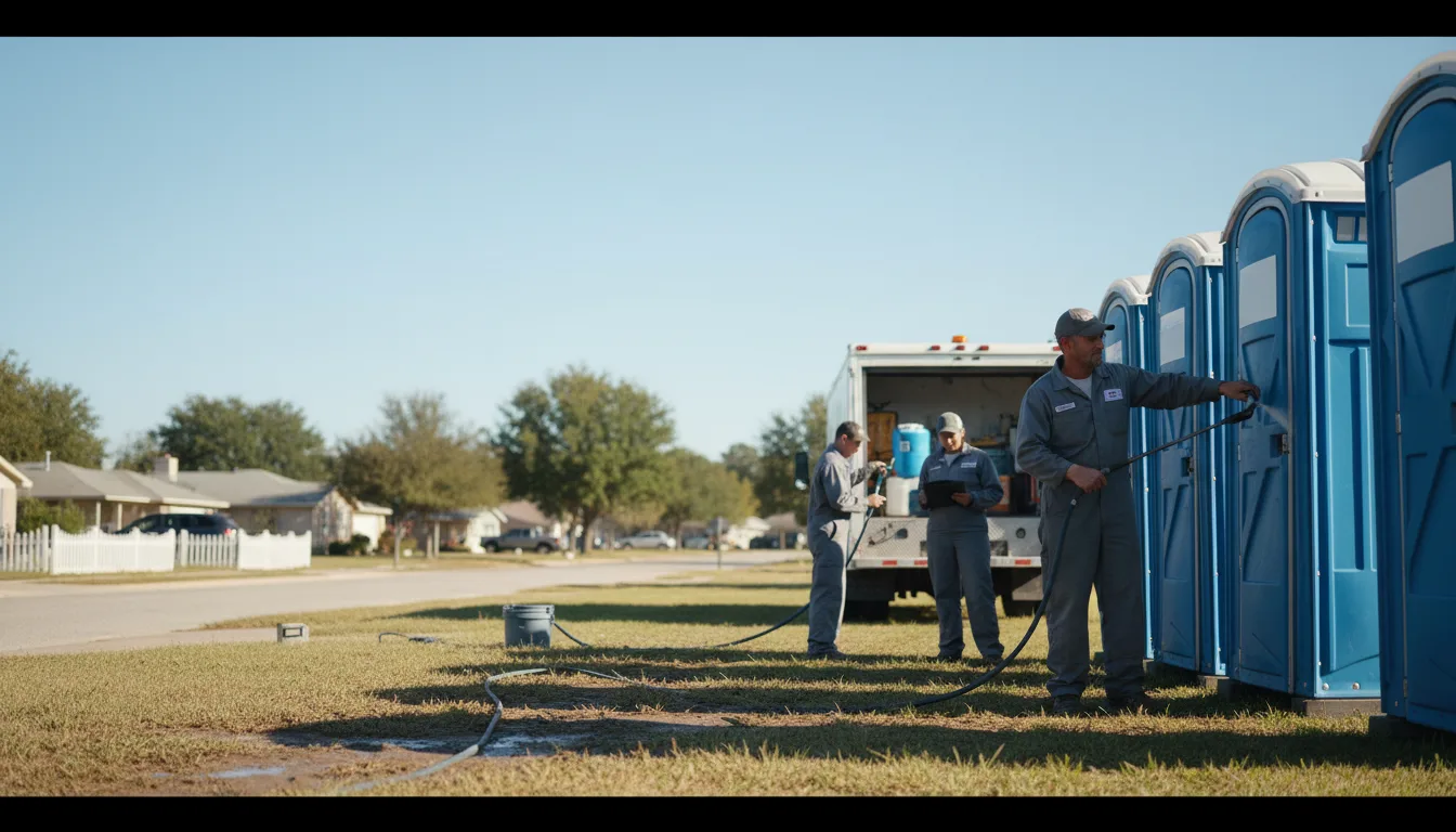 Long-Term Portable Toilet Rental in Adger, AL near me